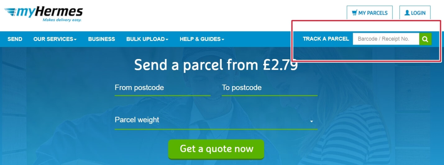 hermes track your parcel